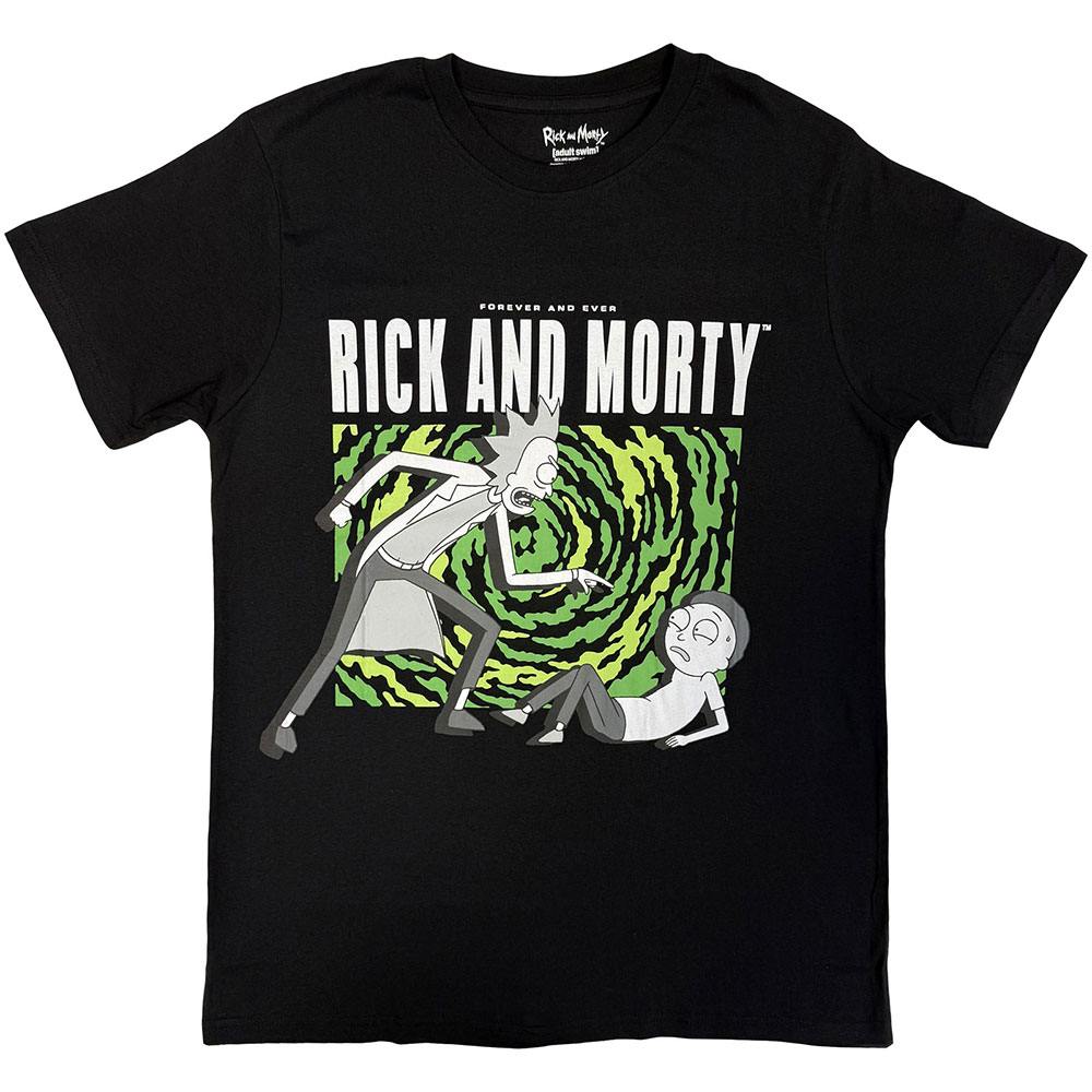 Rick And Morty - Vortex Tshirt Homme - Noir